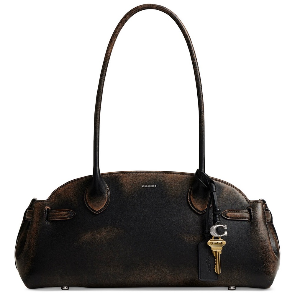 Coach Empire Medium Loved Leather Carryall Bag 34